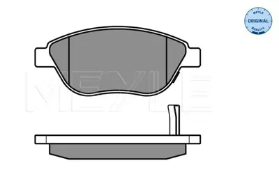 MEYLE 025 239 8119/W Fren Balatası Opel Corsa D (Büyük Tip) Ön GM 1605354, GM 77366534, GM 93189816