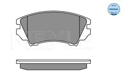 MEYLE 025 244 1219/W Fren Balatası Opel Astra J/Insıgnıa  (17 Jant)  Ön GM 13237751, GM 1605434, GM 95520061