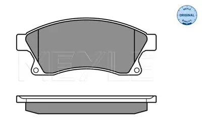 MEYLE 025 250 3118/W Fren Balatası Opel Astra J  Aveo T300 Cruze Ön GM 13412272, GM 42589333, GM 542120, GM 95516191