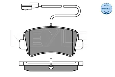 MEYLE 025 251 1218/W Fren Balatası Opel Movano B/Master Iıı  Fişli Arka GM 4502882, GM 8660004443, GM 95599842, GM D406000Q1JVA