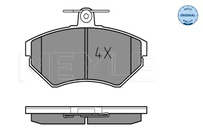 MEYLE 025 219 4516 Fren Balatası Vw Polo Cls /Caddyıı  Ön GM 1HM685151A