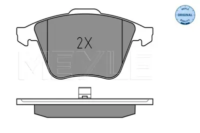 MEYLE 025 237 6220/W Fren Balatası Vw A6  01->  Ön Fişli GM 1205697, GM 1207518, GM 1223682, GM 12765397, GM 12800120, GM 12802167, GM 12803551, GM 1321517, GM 13322091, GM 1343513
