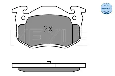 MEYLE 025 209 7311 Fren Balatası Peugeot 106/206/306   Arka GM 425471