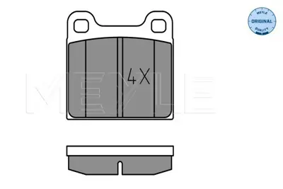 MEYLE 025 210 3515 Fren Balatası 115/116/123/126 Arka GM A0014200620