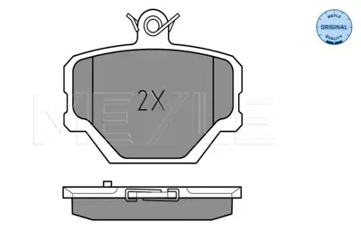 MEYLE 025 219 9915 Fren Balatası Smart Ön Fortwo Cabrıo GM A4514210110