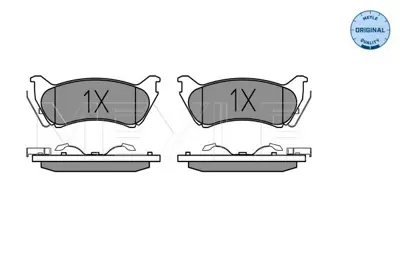 MEYLE 025 231 8917/W Fren Balatası 163 Arka Kulaklı GM A1634200420