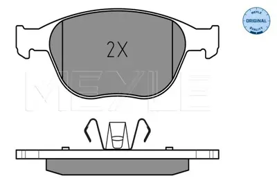 MEYLE 025 234 4017 Fren Balatası Ön Ford Connect 1,8tdci GM 23440