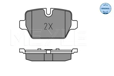 MEYLE 025 236 2316 Fren Balatası E-87/90/92 Arka GM 34216777240