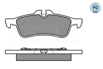 MEYLE 025 237 1616/PD Fren Balatası Mını R-50/52/53 Arka GM 34216762871