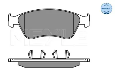 MEYLE 025 238 9620/W Fren Balatası Vw A8  Phaeton  Ön 03 > GM 4E0698151A/J