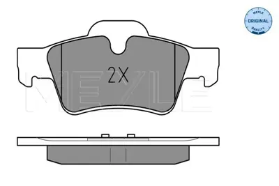 MEYLE 025 239 2318 Fren Balatası 164 Arka GM A1644201520