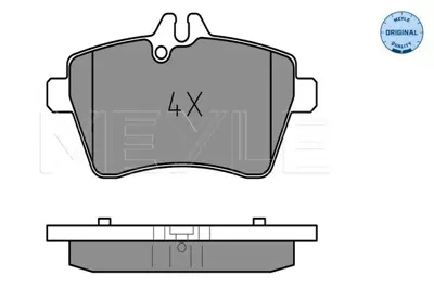 MEYLE 025 240 7719 Fren Balatası 169/245 Ön GM A1694202020