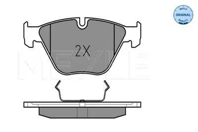 MEYLE 025 241 6120 Fren Balatası E-90 Ön  3.30 GM 34116776161