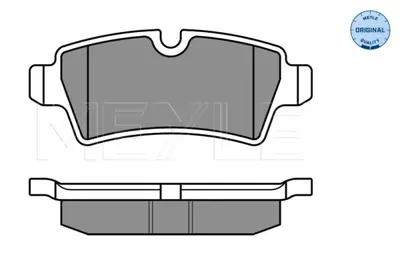 MEYLE 025 242 8917 Fren Balatası Mını R-55/56/57/58/59 Arka GM 34216778327
