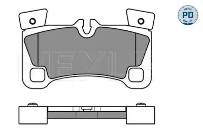 MEYLE 025 242 9616/PD Fren Balatası Vw Touareg Q7 Cayenne 18 358x28 Arka GM 7L0698451E/C