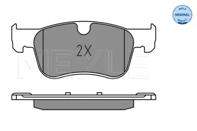 MEYLE 025 258 3617 Fren Balatası Cıtroen C4 Pıcasso 13> 1.6 Hdi Ön GM 1647853080