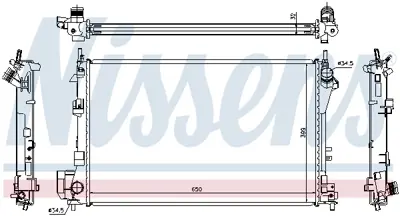 NISSENS 63022A Radyatör Opel Vectra C  Y20dth-Z22se Manuel        GM 51825579