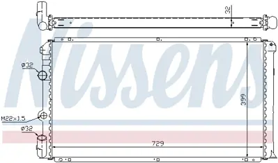 NISSENS 63936A Radyatör Opel Movano A/Master Iı 2.5 Dtı Klimalı GM RR1650001