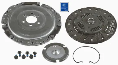 SACHS 3000 951 032 Debriyaj Seti Vw 1.6 Classıc, Caddyıı Aft  9 Delik GM 1L0198006, GM 1L0198012, GM 27141025T, GM 27141025TX, GM 27141026, GM 27141026A, GM 27141026C, GM 27141026D, GM 27141026T, GM 27141033S