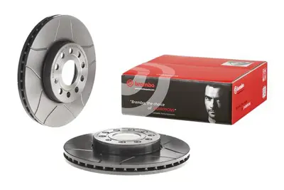 BREMBO 09.9145.75 Fren Diski Vw Caddyııı Ön,Golfv,Vı Ön 288x25 Oluklu Kaplamalı GM 1K0615301T