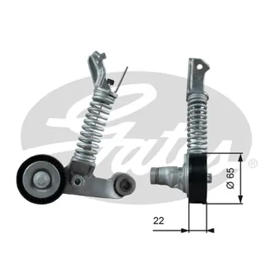 GATES T39373 Gergi Kütüğü 651  117/156/176/246 GM 19933096, GM 19936996, GM 19937796, GM 29934896, GM 39937496, GM 6402020419, GM 6512000570, GM 6512001470, GM 6512002400, GM 6682020119