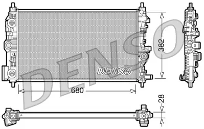 DENSO DRM20009 Radyatör Opel Astra J Cruze 1.4-1.6 At GM 13311079