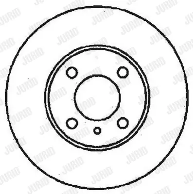 JURID 561266JC Fren Diski E-30 Ön Takım GM 34111154747
