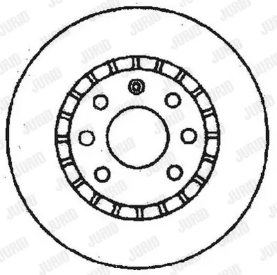 JURID 561488JC Fren Diski Opel Astra F/Vectra A/B  256mm Takım Ön GM 96179110