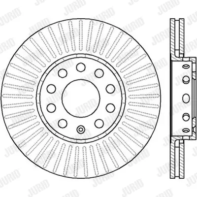 JURID 561548JC Fren Diski Vw Passat,A4 1.8t,1.9tdi Ön  288x25 Tkm GM 8E0615301Q