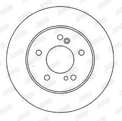JURID 562014JC Fren Diski  210 Arka Komp. (203 C320) Takım GM A2104230612