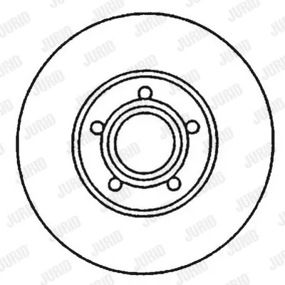 JURID 562052JC Fren Diski Vw Passat 1.8t Ön  282.5x25  Takım GM 8E0615301C