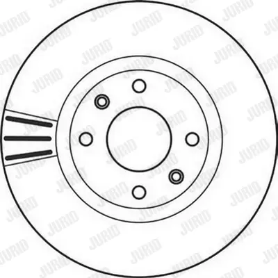 JURID 562129JC Fren Diski Opel Corsa F/Crossland X 283mm Takım Ön GM 3557911, GM 4249J6, GM E169142