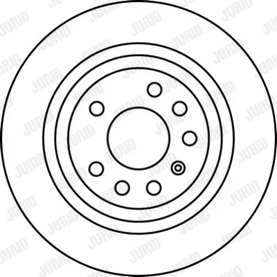 JURID 562220JC Fren Diski Opel Vectra C   292mm Havalı Takım Arka GM 93171778, GM 93192627, GM 95526644