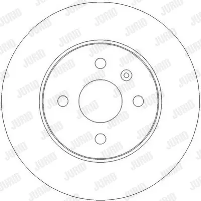 JURID 562254JC Fren Diski Opel Astra H/Combo C   4 Bij.Takım Arka GM 93176548, GM 95526641