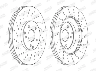 JURID 562354JC-1 Fren Diski  203 Ön   (Sport) Tek A2034211312