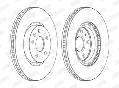 JURID 562464JC-1 Fren Diski Opel Insıgnıa A  17+ınch (337mm) Ön  GM 13502215, GM 569335