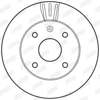 JURID 562662JC Fren Diski Chevrolet Lacettı/Rezzo 04> 256mm TakımÖn GM 96549782