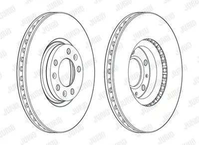 JURID 562994JC Fren Diski Opel Combo E / Grandland X 304mm TakımÖn GM 4249K1