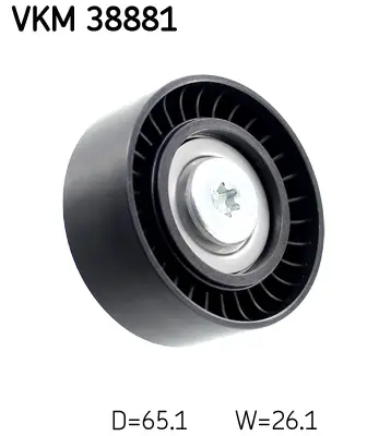 SKF VKM 38881 Gergi Kasnağı B-47  F-10/15/20/25/30 GM 11287649968