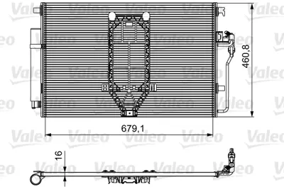 VALEO 812502 Kondenser Mercedes Sprınter Iı GM A9065000554