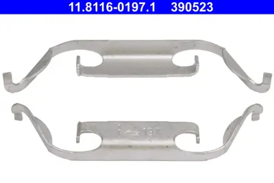 ATE 11.8116-0197.1 Balata Sacı  E 38/39/53 Ön GM 34111163488