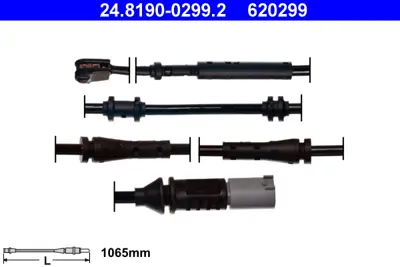 ATE 24.8190-0299.2 Balata Fişi F-01/02 Arka   09/09--> GM 34356791960