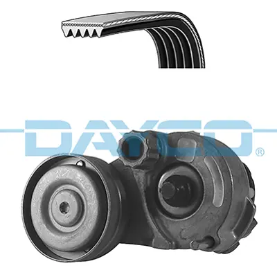 DAYCO KPV407 Kanallı Kayıs Seti - Alternator Gergisı Komple A16xer A18xer Astra J Corsa E Mokka Corsa D Zafıra C GM 636319, GM 1340268, GM 55563512, GM 55556090, GM 25191534, GM 25189926, GM 6340558, GM 6340552, GM 55593512, GM 636485