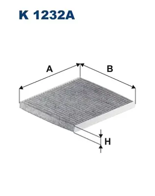 FILTRON K 1232A Polen Filitresi GM 19266230, GM 2FS79AQ000, GM 2SF79AQ000, GM 30630752, GM 30630754, GM 306307540, GM 30630755, GM 30676413, GM 306764130, GM 30676419