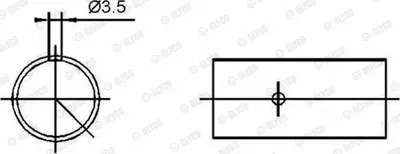 GLYCO 55-3422 SEMI Piston Kol Burcu M-20 12653024