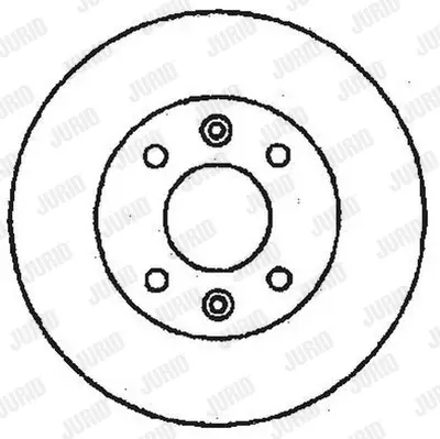 JURID 561409J Fren Diski Ön Peugeot 106206306 97 247mm 1023099 1609252980 1611457980 1611458480 1611841180 1617252380 1618864480 169003 172082 19174982