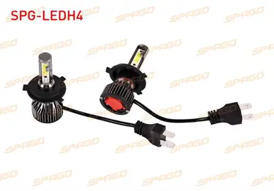 SPAGO SPG-LEDH4 Led Ampul 8000 Kelvın 12v H4 SPG-LEDH4