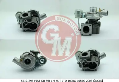 GUA 40614 (Gua 40614)  Turbo Sarj Doblo 1,9jtd 100hp Em