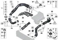 VDO 5WK97512Z Hava Akıs Sensoru Bmw N55 N53 F10 E90 E82 E88 E70 E71 GM 7593624, GM 13627593624