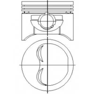 YENMAK 31-03395-040 Pıston+segman 0.40 (86.40mm) Tempra Slx 1.6 5894497 7719625